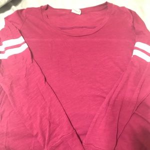 Pink Victoria’s Secret tee
